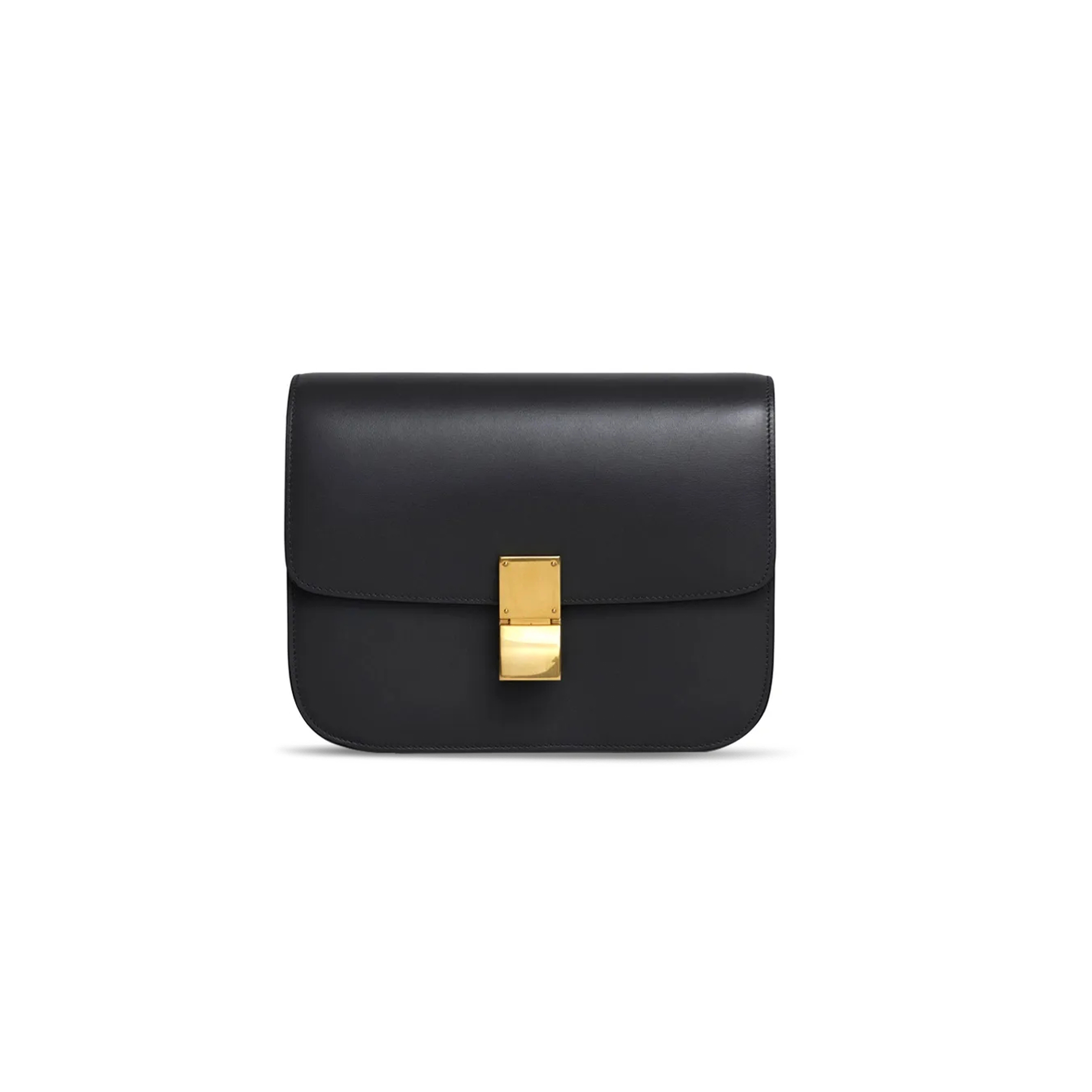 Ce**e medium shoulder bag in teen classic polishing calfskin 164173dls.38no (24*18*7cm)